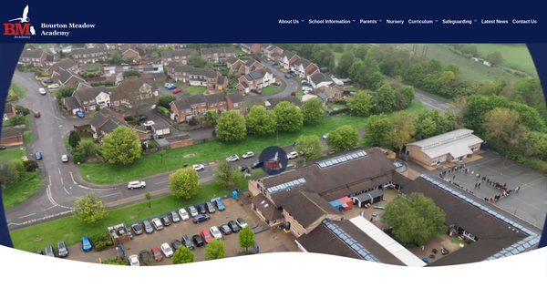 Screenshot of the Friends Of Bourton Meadow website