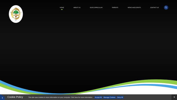Screenshot of the St Mary And All Saints CE Primary School Parent Teacher Association website