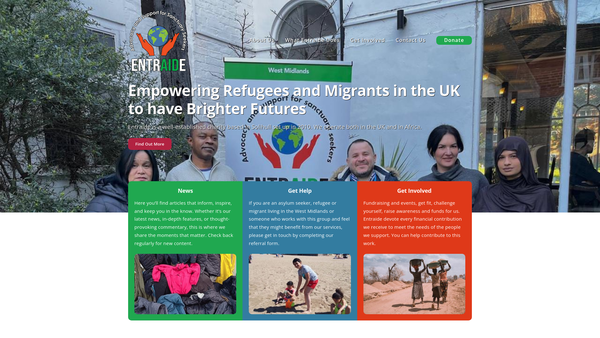 Screenshot of the Entraide (Mutual Aid) website