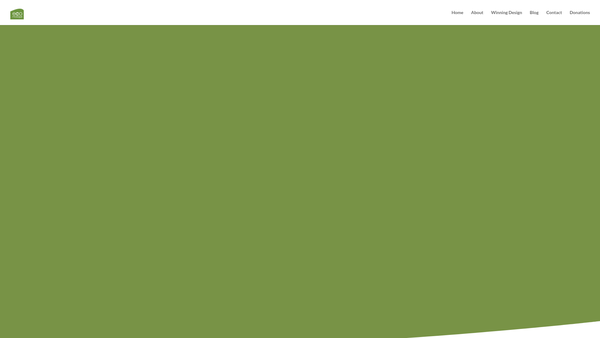 Screenshot of the Ecomosque website