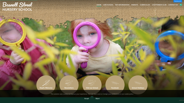 Screenshot of the The Chatterbox Club Limited website