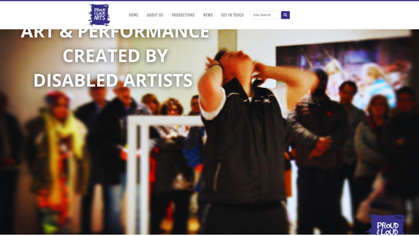 Screenshot of the Uncurbed Collective website