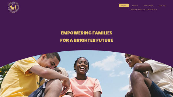 Screenshot of the Family Life International Ministries UK website
