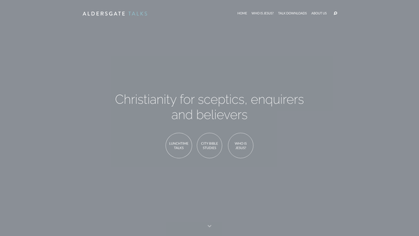 Screenshot of the The Guild Church Council Of St Botolph-Without-Aldersgate website