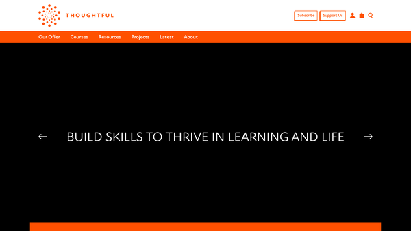 Screenshot of the The Society For The Advancement Of Philosophical Enquiry And Reflection In Education website