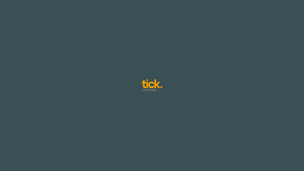 Screenshot of the Tick Finance Ltd website