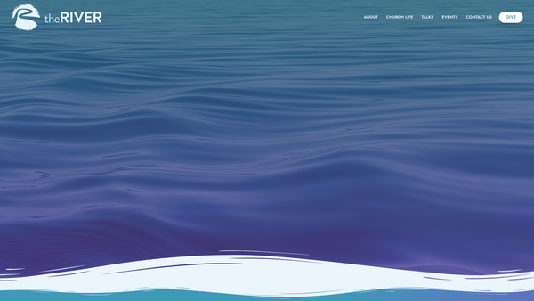Screenshot of the The River Church Chelmsford CIO website