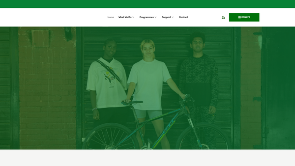 Screenshot of the Yes Outdoors website