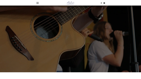 Screenshot of the Aylesbury Vale Community Church website
