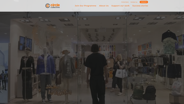 Screenshot of the Circle Community Ltd website