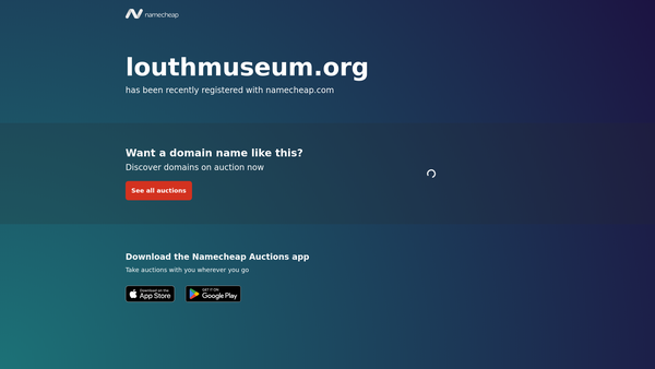 Screenshot of the Louth Naturalists', Antiquarian And Literary Society website