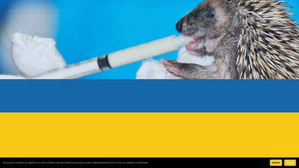 Screenshot of the Shepreth Wildlife Conservation Charity website