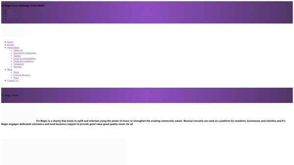 Screenshot of the Go Purple Limited website