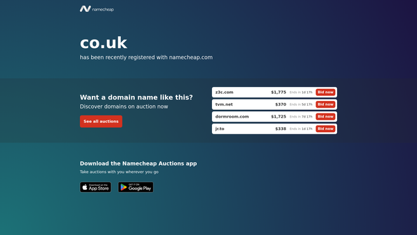 Screenshot of the Matt's Mission website