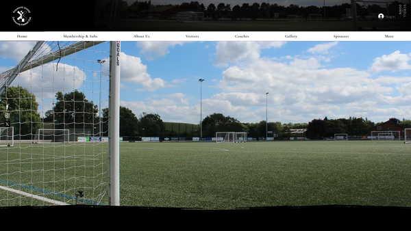 Screenshot of the Keyworth United Community Football Club Limited website
