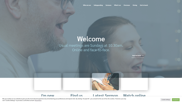 Screenshot of the Gefc Limited website