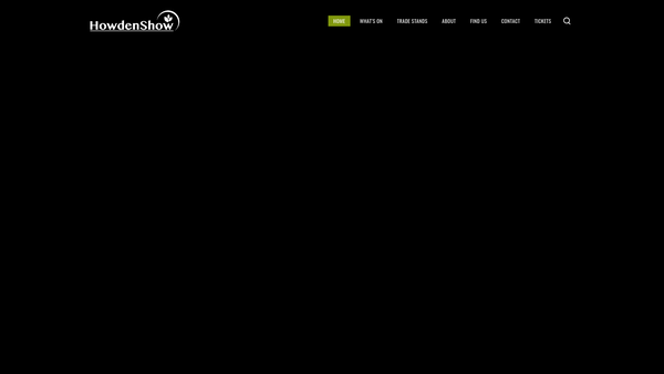 Screenshot of the Howden Agriculture And Horticulture Show Limited website