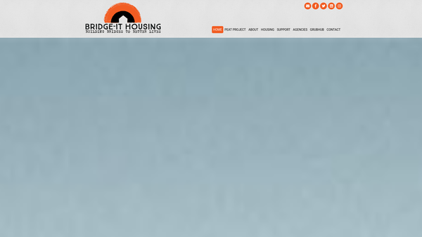 Screenshot of the Bridge-It Housing UK Team Ltd website