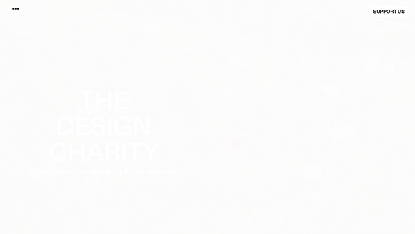 Screenshot of the Transformative, Healing, Environmental Design website