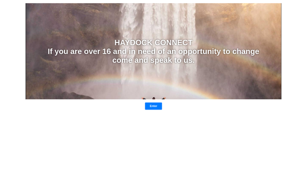 Screenshot of the Haydock Connect website