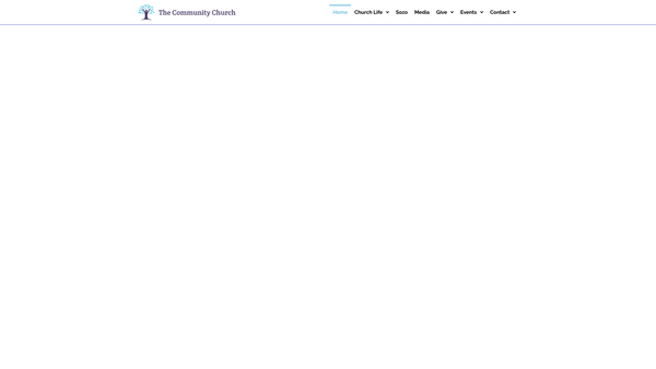 Screenshot of the Father's Place website
