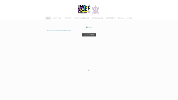 Screenshot of the Cre8 Macclesfield Limited website