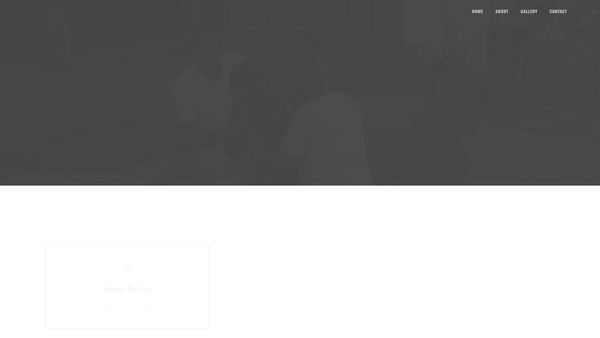 Screenshot of the Disciples Baptist Church website