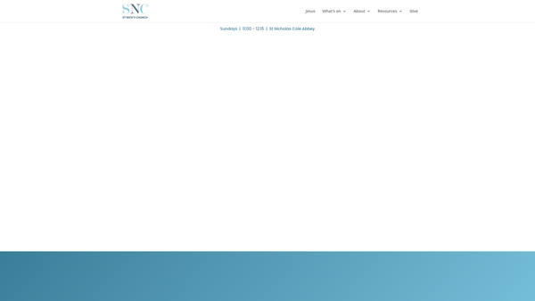 Screenshot of the The St Nicholas Cole Abbey Centre For Workplace Ministry Limited website