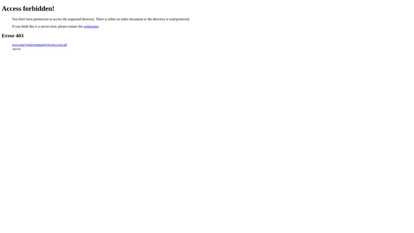 Screenshot of the Maryvale Community Project website