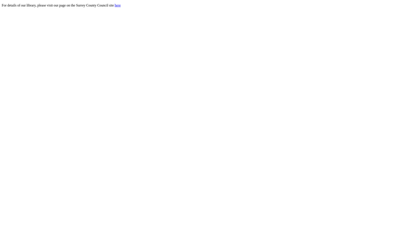 Screenshot of the New Haw Library Community Partnership website