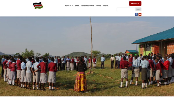 Screenshot of the Operation Imprezza website