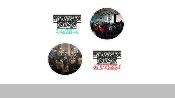 Screenshot of the Hillfields Park Baptist Church website