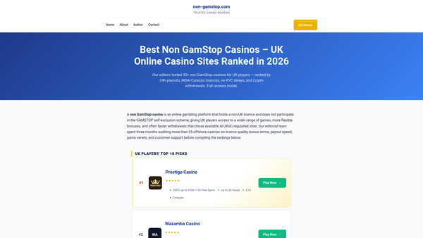 Screenshot of the Savana Inc Ltd website