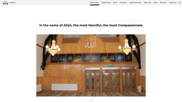 Screenshot of the Mawlawi Kurdish Cultural Centre website