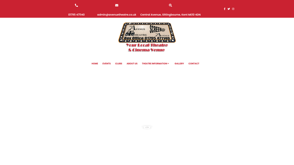 Screenshot of the Sidrama Ltd website