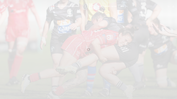 Screenshot of the Army Rugby Union Trust website