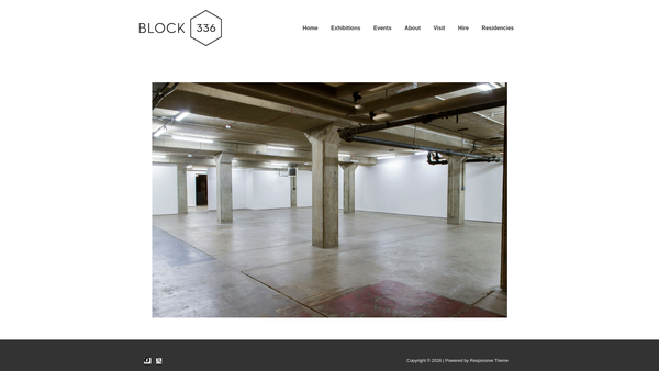 Screenshot of the Block 336 Limited website