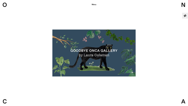 Screenshot of the Onca Trust Limited website