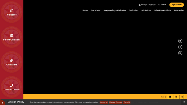 Screenshot of the Friends Of Rotherfield Psa website