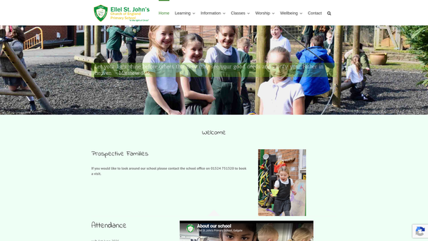 Screenshot of the Ellel Kid's Club website