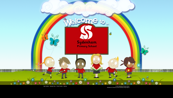 Screenshot of the Sydenham Primary P.T.A website