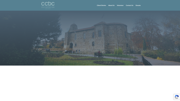 Screenshot of the Colchester CMA Debt Centre website
