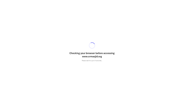 Screenshot of the Reading Islamic Cultural Centre website