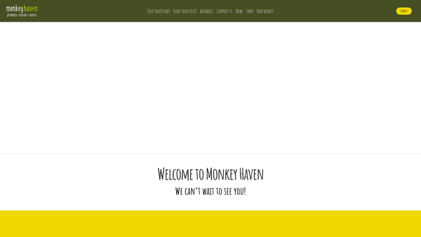 Screenshot of the The Leaf Foundation website