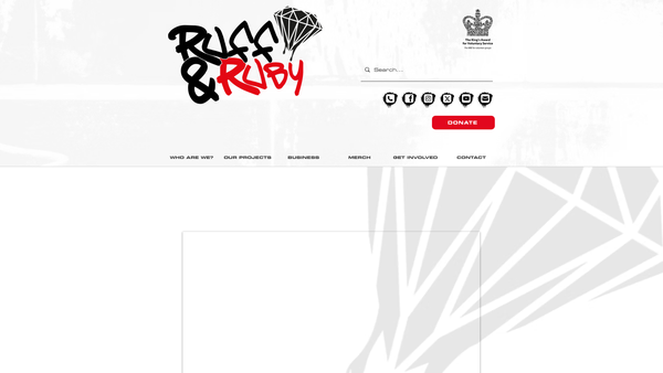 Screenshot of the Rubygirl Limited website