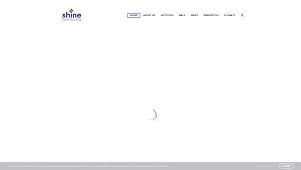 Screenshot of the Shine (West Bowling) website