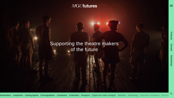 Screenshot of the Mgcfutures Ltd website