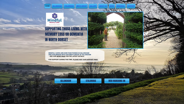 Screenshot of the Mindful website