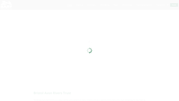 Screenshot of the Bristol Avon Rivers Trust website