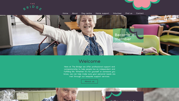 Screenshot of the The Bridge Richmondshire website